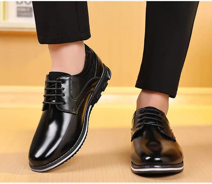 Vitorini Leather Oxford Shoes