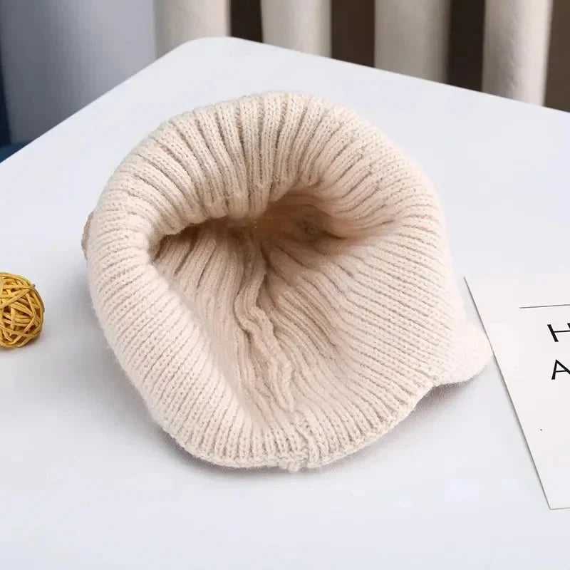 Winter Baby Beanie with Ear Protection